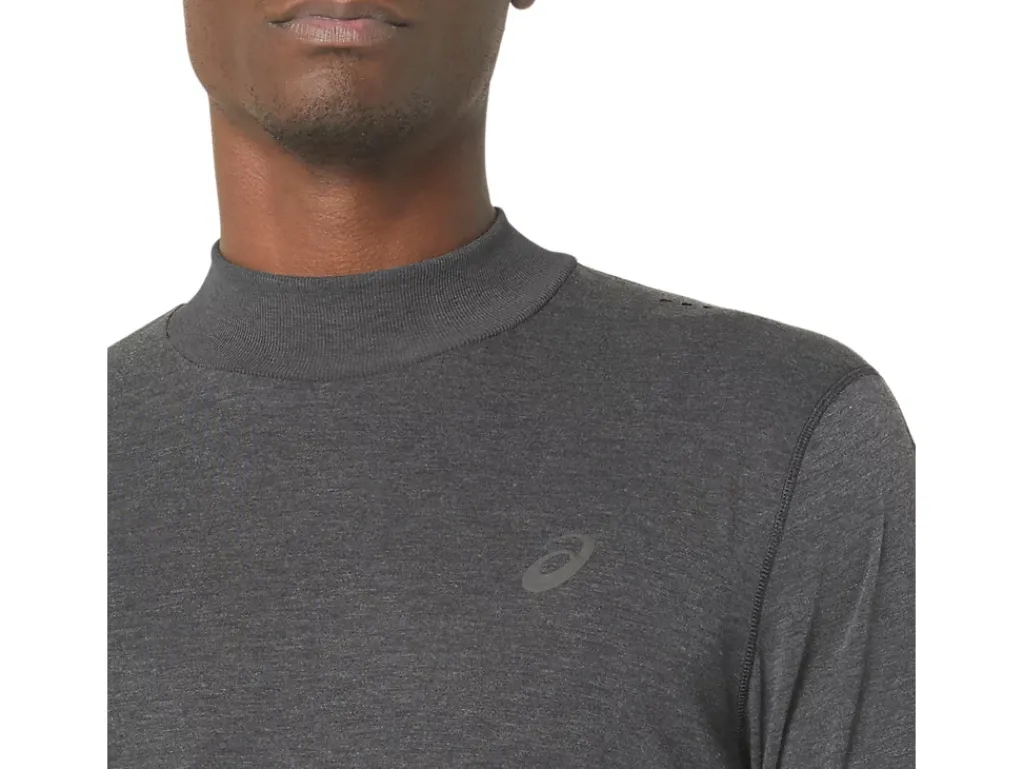 ASICS METARUN MOCK NECK LONG SLEEVE TOP-Men T-Shirts & Tops