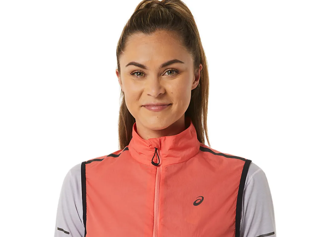 ASICS METARUN PACKABLE VEST-Women Jackets & Outerwear