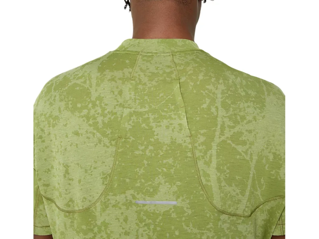 ASICS METARUN PATTERN 1/2 ZIP SHORT SLEEVE TOP-Men T-Shirts & Tops