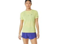 ASICS METARUN PATTERN SHORT SLEEVE TOP-Women T-Shirts & Tops