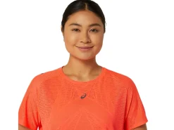 ASICS METARUN SHORT SLEEVE TOP-Women T-Shirts & Tops