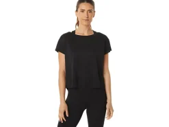 ASICS MOVEKOYO JACQUARD SHORT SLEEVE TOP-Women T-Shirts & Tops