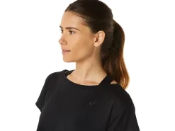 ASICS MOVEKOYO JACQUARD SHORT SLEEVE TOP-Women T-Shirts & Tops