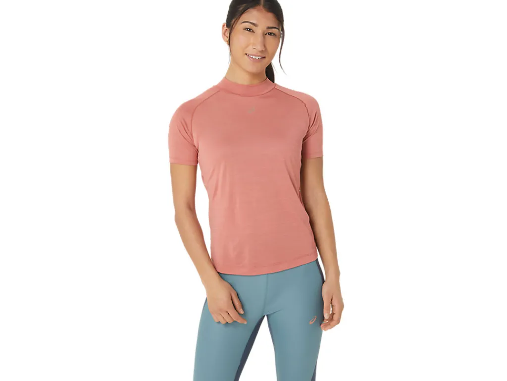 ASICS NAGINO RUN SHORT SLEEVE TOP-Women T-Shirts & Tops