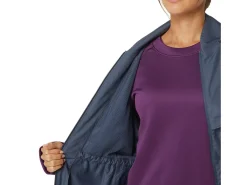 ASICS NAGINO WOVEN LONG JACKET-Women Jackets & Outerwear