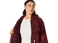 ASICS NAGINO WOVEN LONG JACKET-Women Jackets & Outerwear