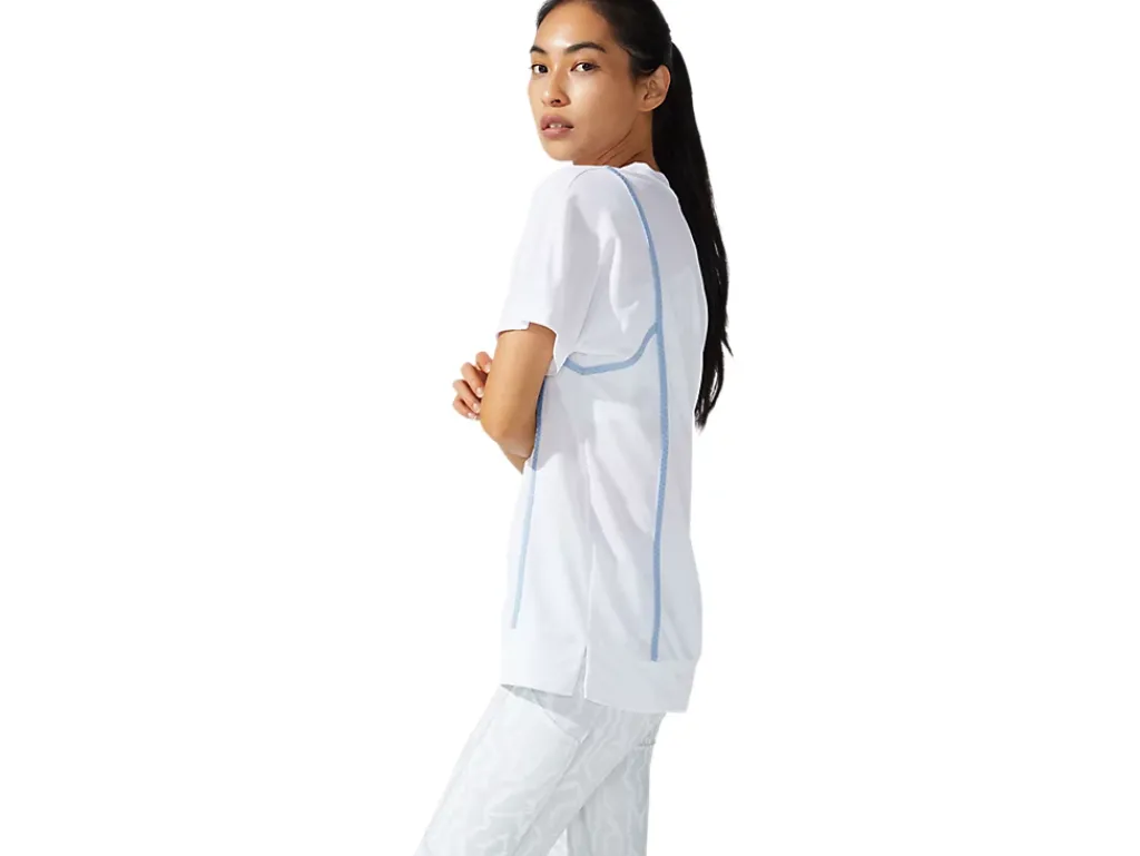 ASICS NEW STRONG 92 SHORT SLEEVE TOP-Women Tennis|T-Shirts & Tops
