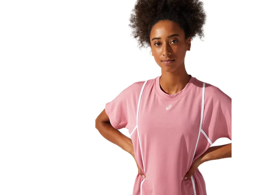 ASICS NEW STRONG 92 SHORT SLEEVE TOP-Women Tennis|T-Shirts & Tops