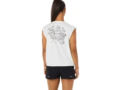ASICS OCEAN WASTE RUN TOP-Women T-Shirts & Tops