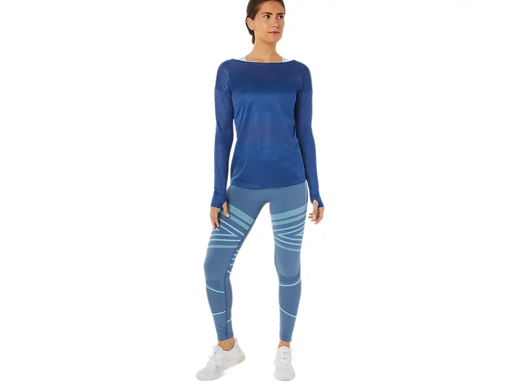 ASICS OPEN BACK LONG SLEEVE TOP-Women T-Shirts & Tops