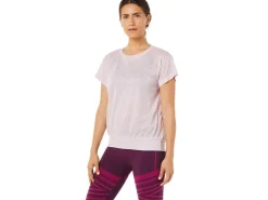 ASICS OPEN BACK SHORT SLEEVE TOP-Women T-Shirts & Tops