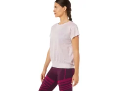 ASICS OPEN BACK SHORT SLEEVE TOP-Women T-Shirts & Tops
