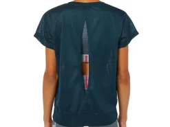 ASICS OPEN BACK SHORT SLEEVE TOP-Women T-Shirts & Tops