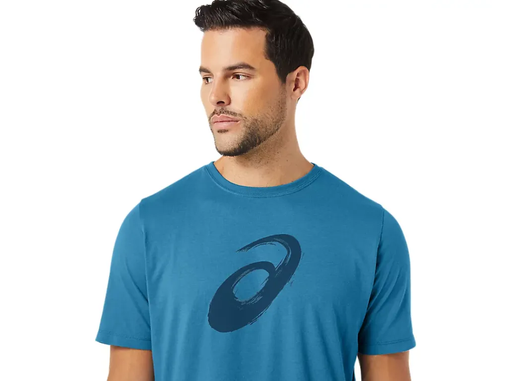 ASICS PAINTBRUSH SHORT SLEEVE TEE-Women Extended Sizes|T-Shirts & Tops