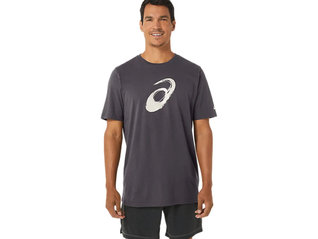 ASICS PAINTBRUSH SHORT SLEEVE TEE-Women Extended Sizes|T-Shirts & Tops