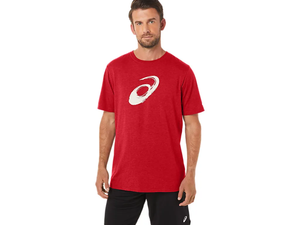 ASICS PAINTBRUSH SHORT SLEEVE TEE-Women Extended Sizes|T-Shirts & Tops