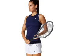 ASICS PIPING TANK-Women Pickleball|Tennis