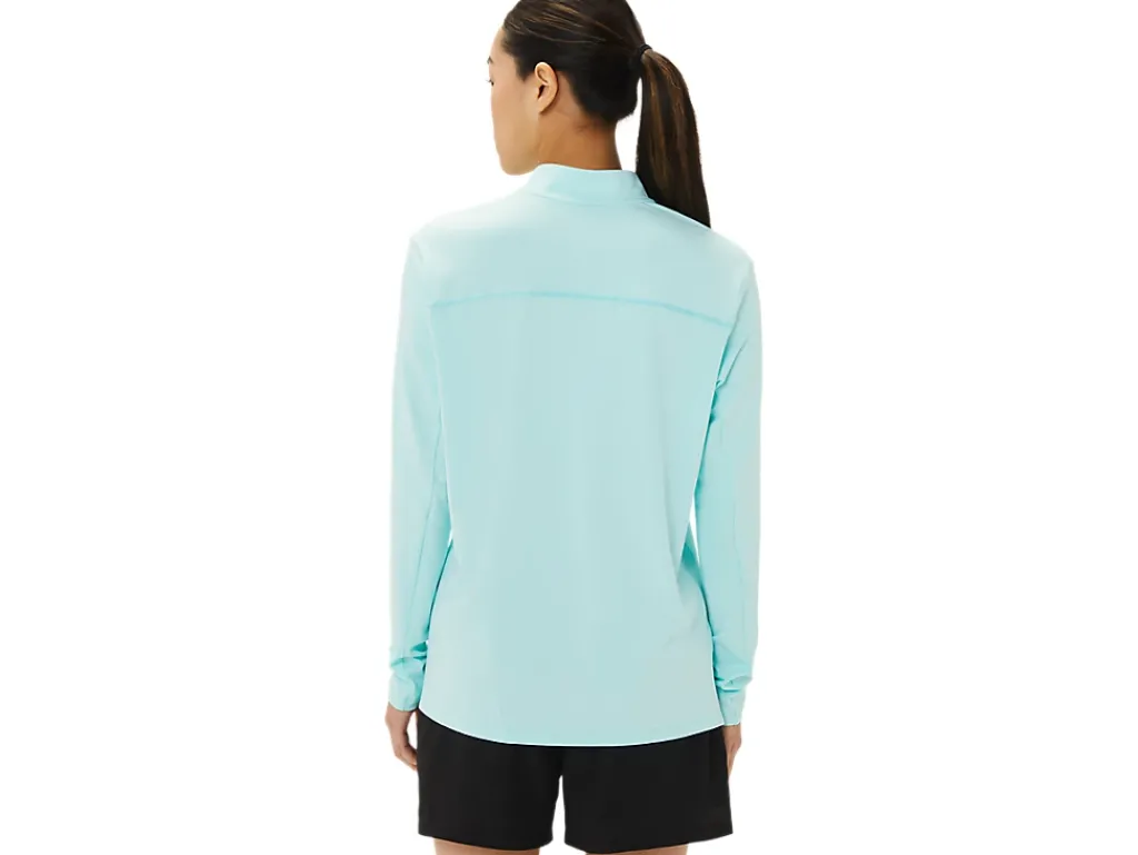 ASICS READY-SET HALF ZIP LAM-Women T-Shirts & Tops