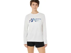 ASICS READY-SET II LONG SLEEVE GRAPHIC-Women T-Shirts & Tops