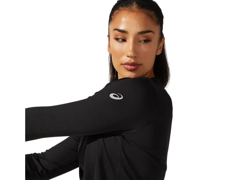 ASICS READY-SET II LONG SLEEVE TOP-Women T-Shirts & Tops