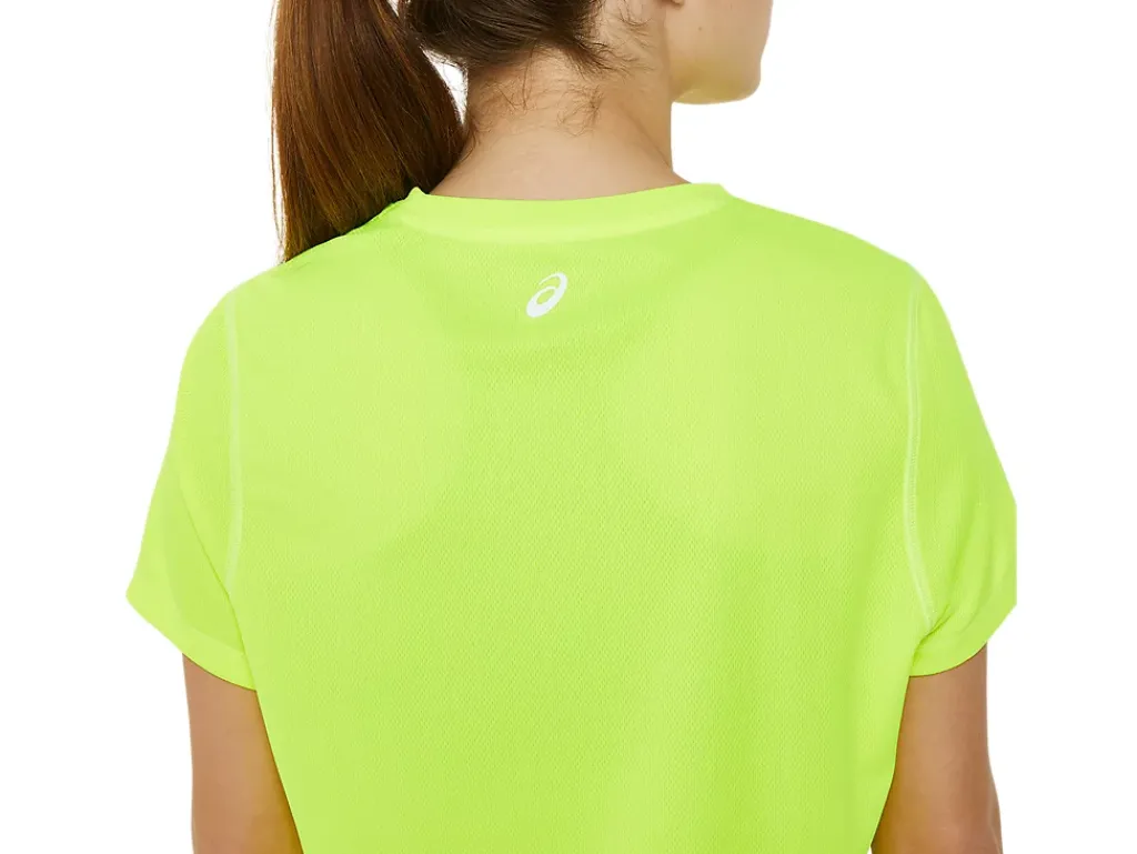 ASICS READY-SET II SHORT SLEEVE WCH-Women T-Shirts & Tops