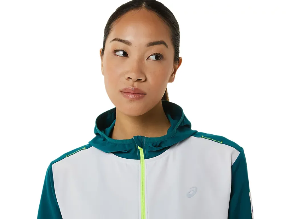 ASICS READY-SET JACKET COLOR BLOCK WCH-Women Jackets & Outerwear