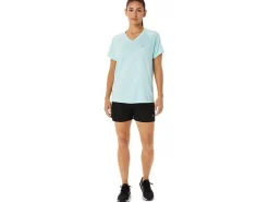 ASICS READY-SET LYTE V-NECK-Women T-Shirts & Tops