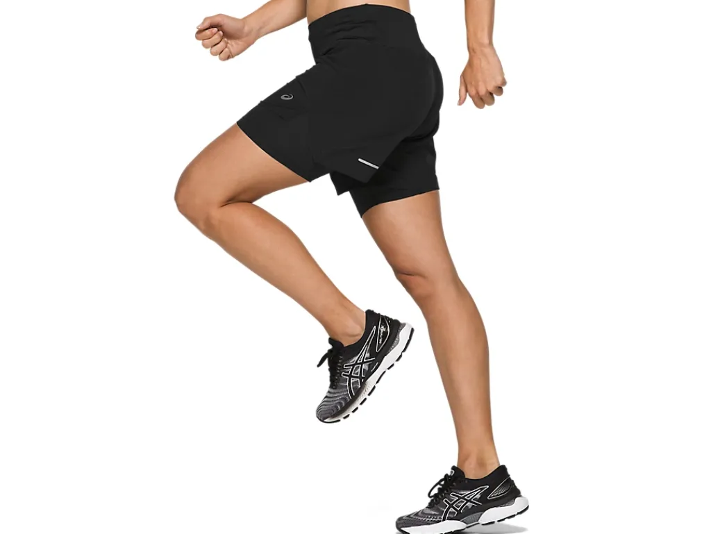 ASICS ROAD 2-N-1 5.5IN SHORT-Women Shorts & Pants