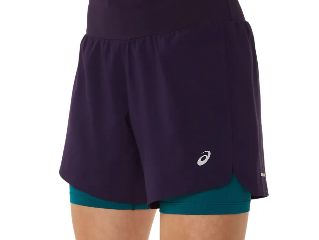 ASICS ROAD 2-N-1 5.5IN SHORT-Women Shorts & Pants