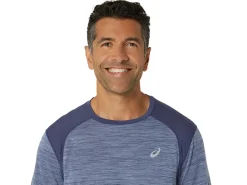 ASICS ROAD SHORT SLEEVE TOP-Men T-Shirts & Tops