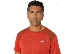 ASICS ROAD SHORT SLEEVE TOP-Men T-Shirts & Tops