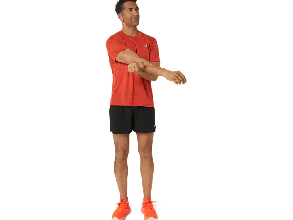 ASICS ROAD SHORT SLEEVE TOP-Men T-Shirts & Tops