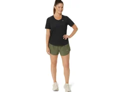 ASICS ROAD V-NECK SHORT SLEEVE TOP-Women T-Shirts & Tops