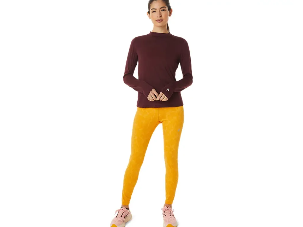 ASICS RUNKOYO MOCK NECK LONG SLEEVE TOP-Women T-Shirts & Tops