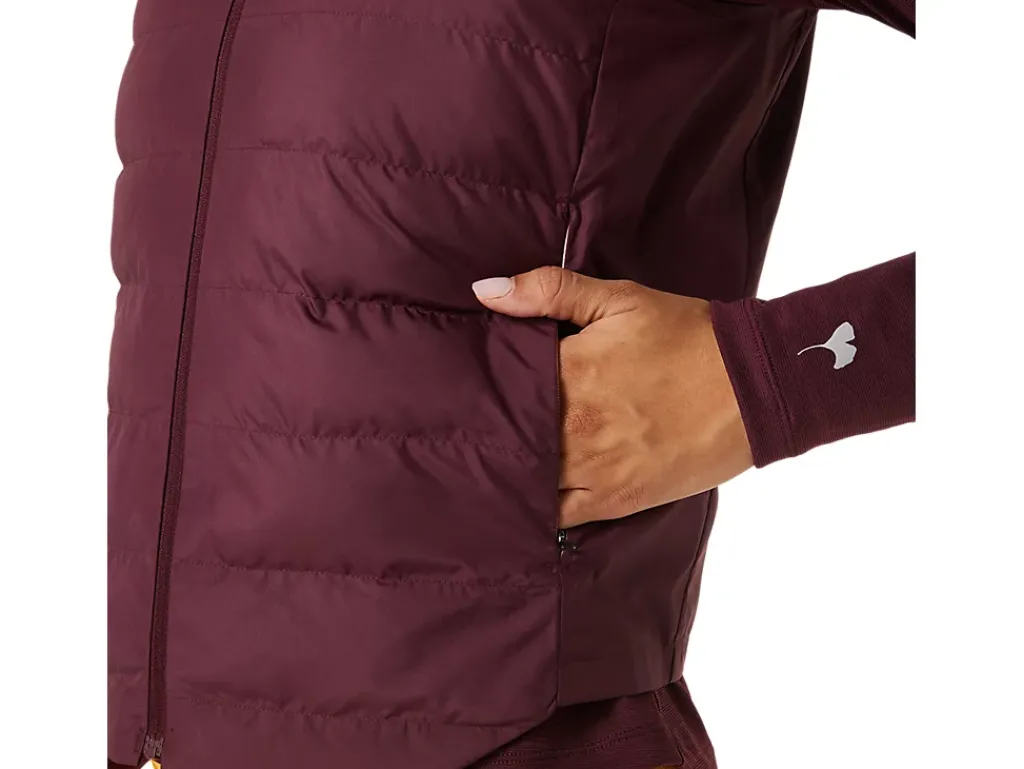 ASICS RUNKOYO PADDED VEST-Women Jackets & Outerwear