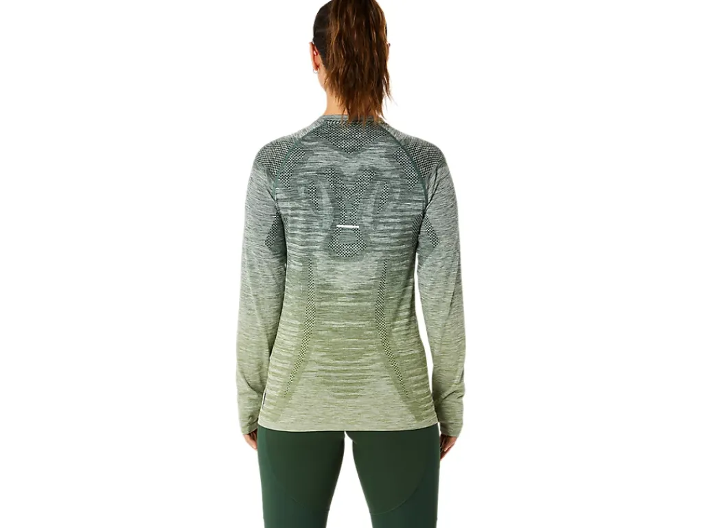 ASICS SEAMLESS LONG SLEEVE TOP-Women T-Shirts & Tops