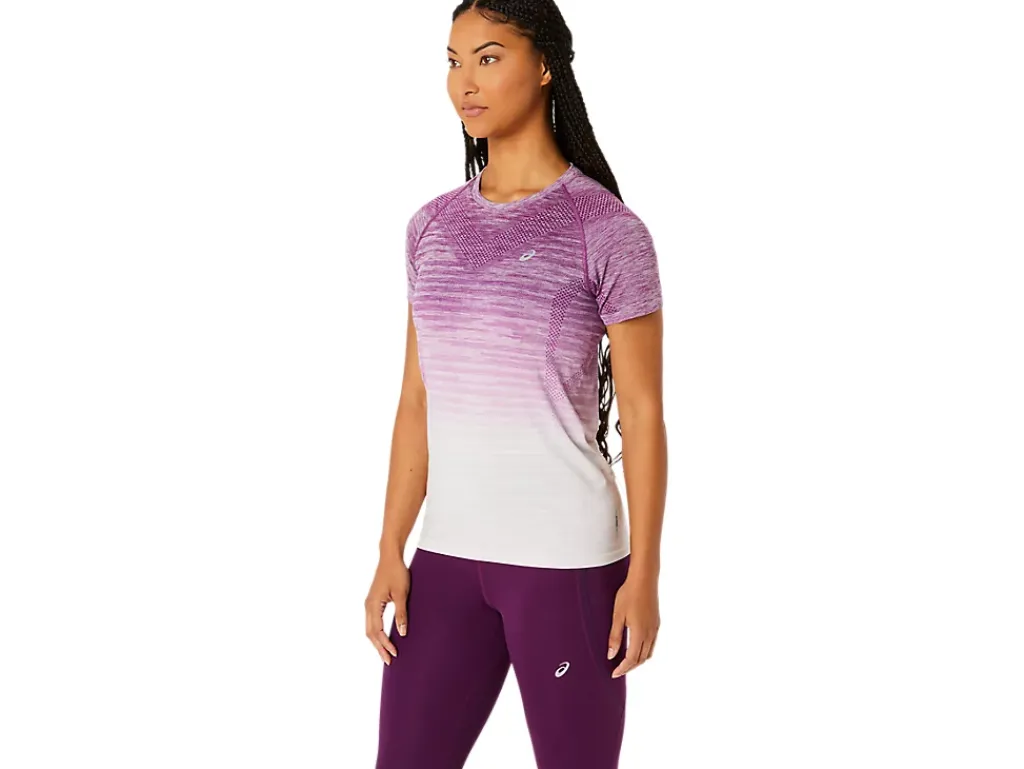 ASICS SEAMLESS SHORT SLEEVE TOP-Women T-Shirts & Tops