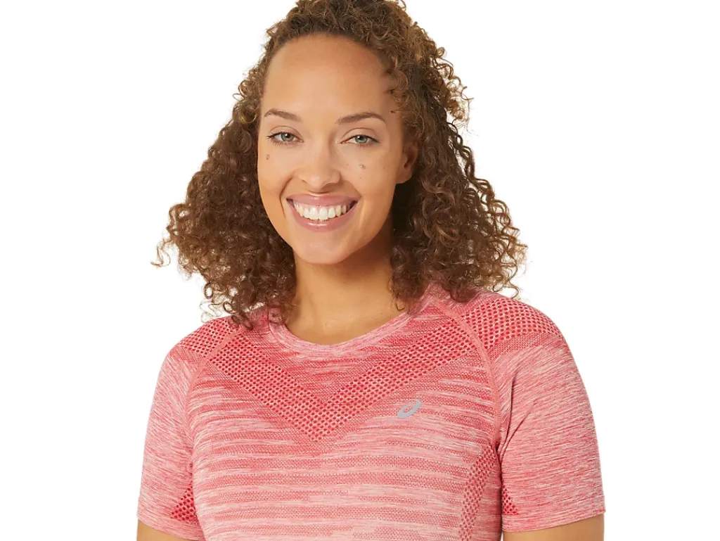 ASICS SEAMLESS SHORT SLEEVE TOP-Women T-Shirts & Tops