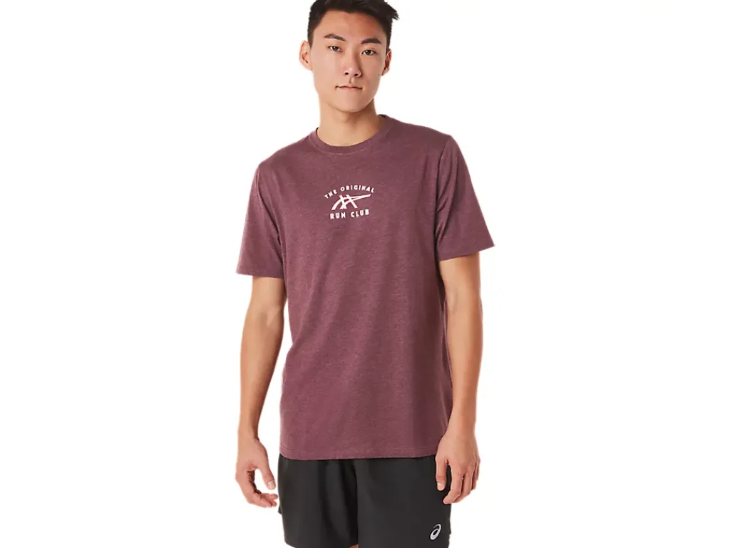 ASICS SHORT SLEEVE RUN CLUB TEE-Women T-Shirts & Tops|Extended Sizes