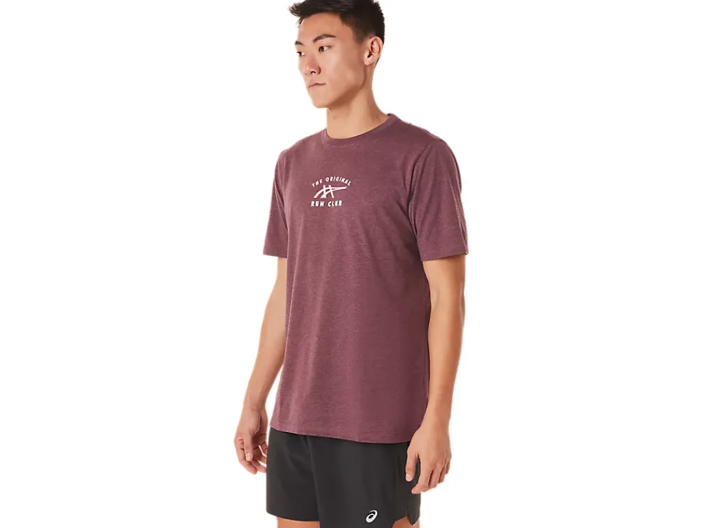 ASICS SHORT SLEEVE RUN CLUB TEE-Women T-Shirts & Tops|Extended Sizes