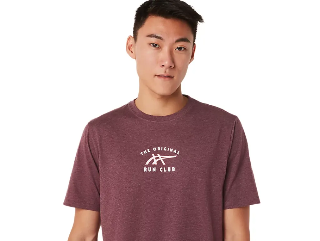 ASICS SHORT SLEEVE RUN CLUB TEE-Women T-Shirts & Tops|Extended Sizes