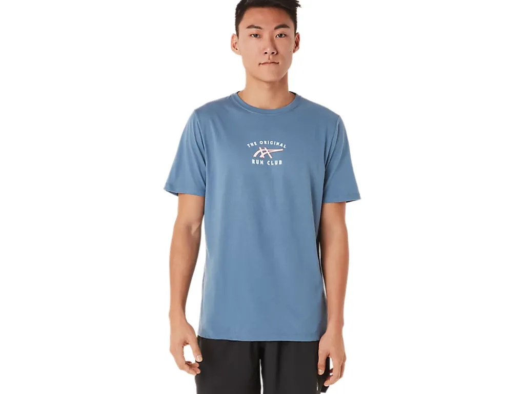ASICS SHORT SLEEVE RUN CLUB TEE-Women T-Shirts & Tops|Extended Sizes