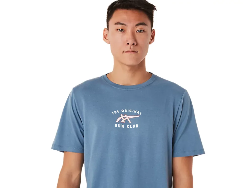 ASICS SHORT SLEEVE RUN CLUB TEE-Women T-Shirts & Tops|Extended Sizes