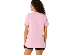 ASICS SHORT SLEEVE EST 1977 V-NECK TEE-Women Extended Sizes|T-Shirts & Tops