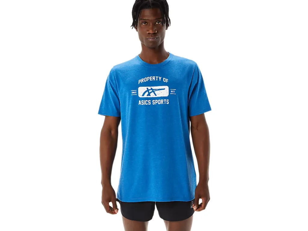 ASICS SHORT SLEEVE PROPERTY OF SPORTS TEE-Women T-Shirts & Tops|Extended Sizes