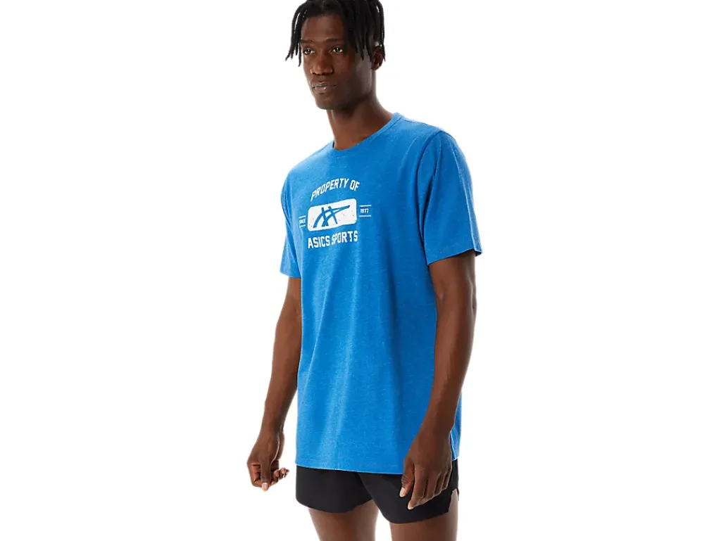 ASICS SHORT SLEEVE PROPERTY OF SPORTS TEE-Women T-Shirts & Tops|Extended Sizes