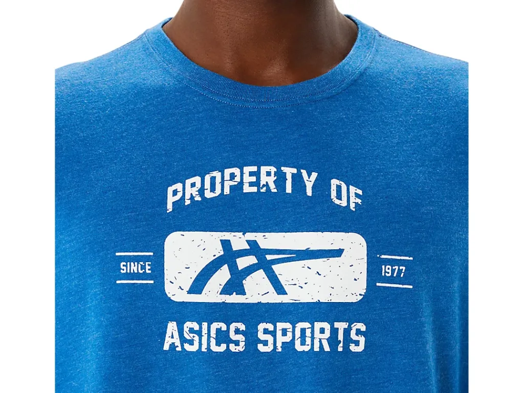 ASICS SHORT SLEEVE PROPERTY OF SPORTS TEE-Women T-Shirts & Tops|Extended Sizes