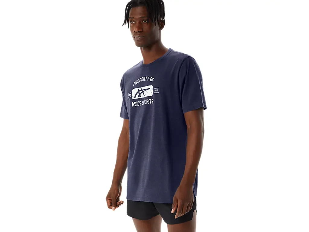 ASICS SHORT SLEEVE PROPERTY OF SPORTS TEE-Men Pickleball|Pickleball