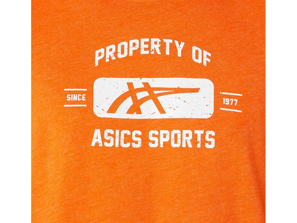 ASICS SHORT SLEEVE PROPERTY OF SPORTS TEE-Women T-Shirts & Tops|Extended Sizes