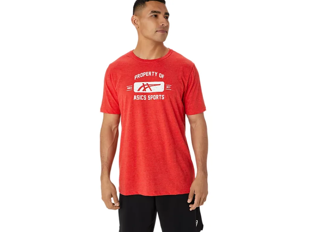 ASICS SHORT SLEEVE PROPERTY OF SPORTS TEE-Men T-Shirts & Tops